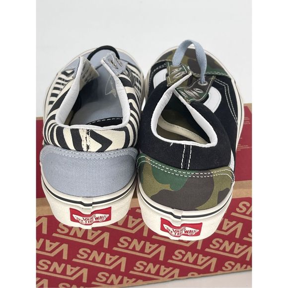 Vans Sneakers Style 36 Mismatch Zebra Camo Women's Size 5 New - Picture 8 of 10